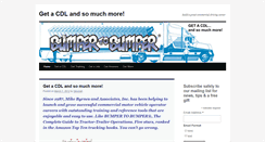 Desktop Screenshot of blog.bumper2bumpertruckbook.com